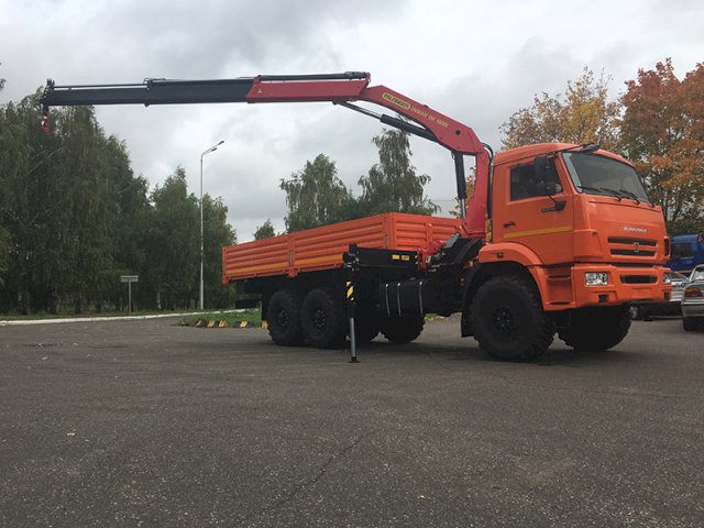 Фото №11: Бортовой КАМАЗ-43118-3027-50 с КМУ Инман IM-150N