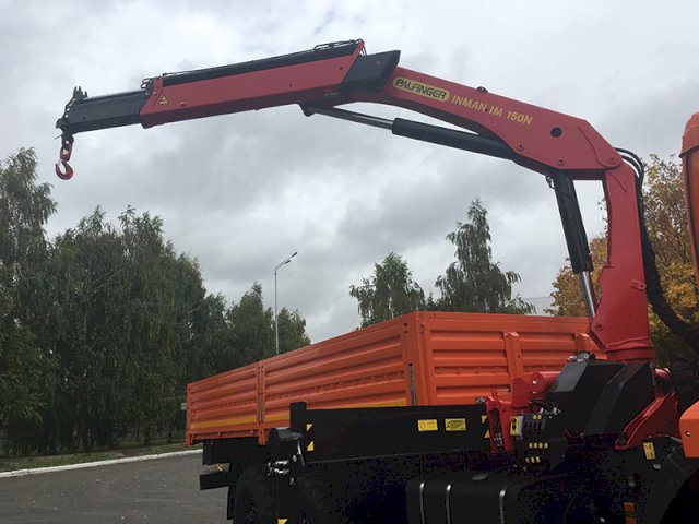 Фото №8: Бортовой КАМАЗ-43118-3027-50 с КМУ Инман IM-150N