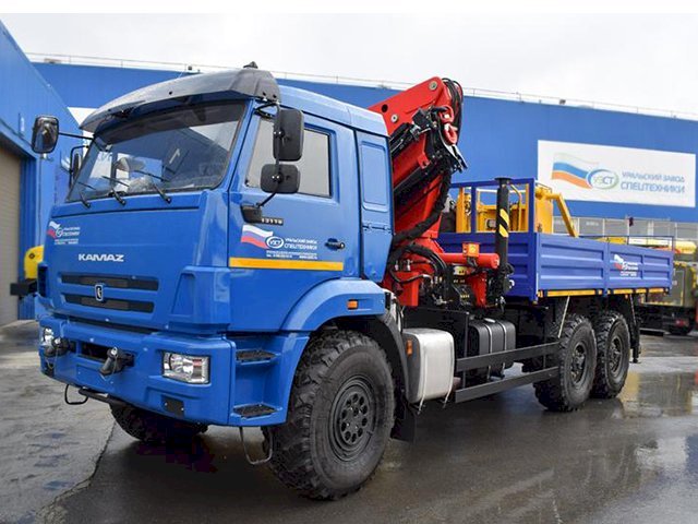 Фото №8: Бортовой КАМАЗ-43118-3011-50 с КМУ Инман ИМ-320 (38)