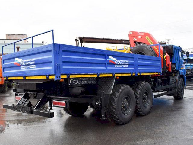 Фото №6: Бортовой КАМАЗ-43118-3011-50 с КМУ Инман ИМ-320 (38)