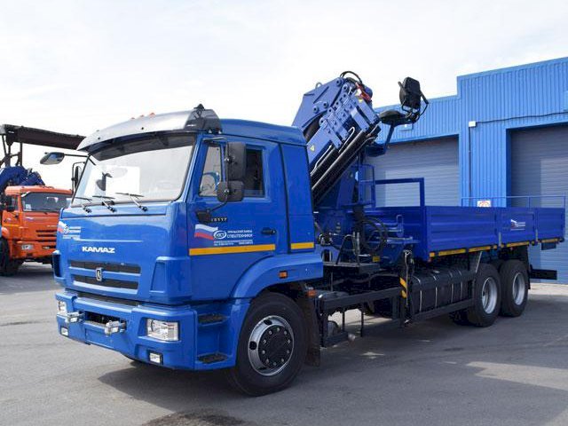 Фото №12: Бортовой КАМАЗ-65117-3010-48(A5) с КМУ АНТ 22-4 (31)