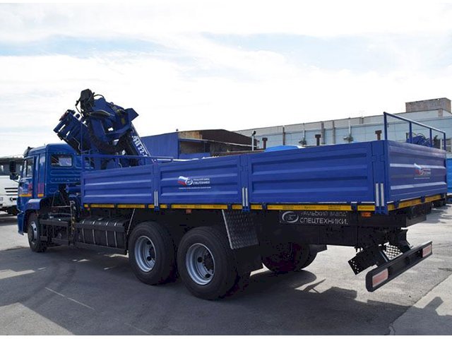 Фото №11: Бортовой КАМАЗ-65117-3010-48(A5) с КМУ АНТ 22-4 (31)