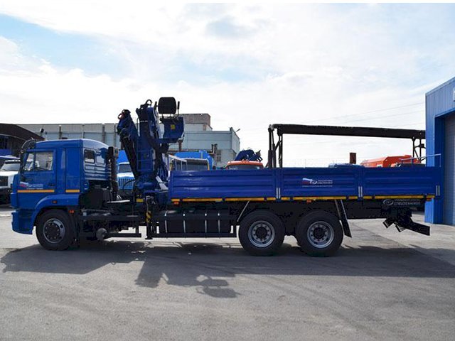 Фото №10: Бортовой КАМАЗ-65117-3010-48(A5) с КМУ АНТ 22-4 (31)