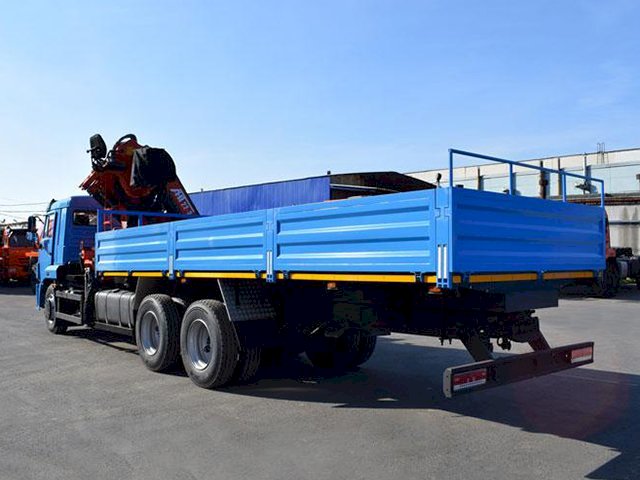 Фото №18: Бортовой КАМАЗ-65117-3010-48(A5) с КМУ АНТ 22-3 (64)