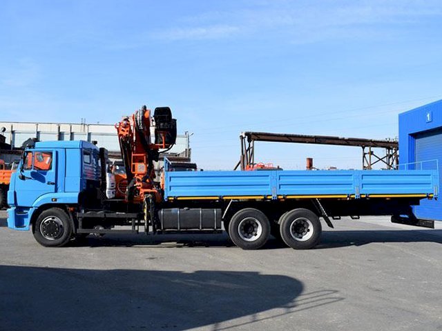 Фото №17: Бортовой КАМАЗ-65117-3010-48(A5) с КМУ АНТ 22-3 (64)