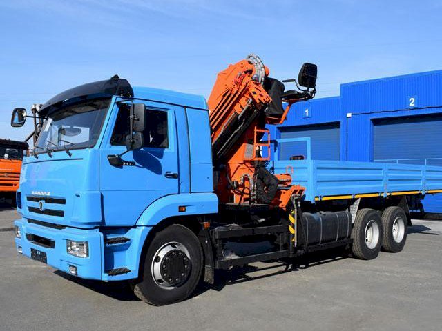 Фото №16: Бортовой КАМАЗ-65117-3010-48(A5) с КМУ АНТ 22-3 (64)