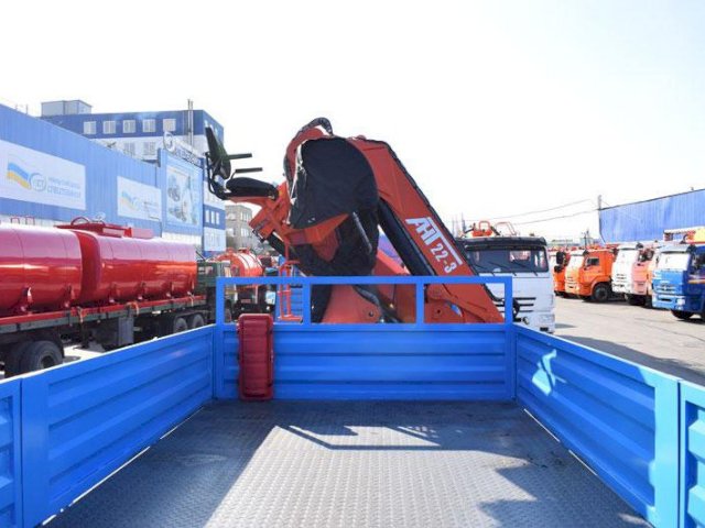 Фото №15: Бортовой КАМАЗ-65117-3010-48(A5) с КМУ АНТ 22-3 (64)