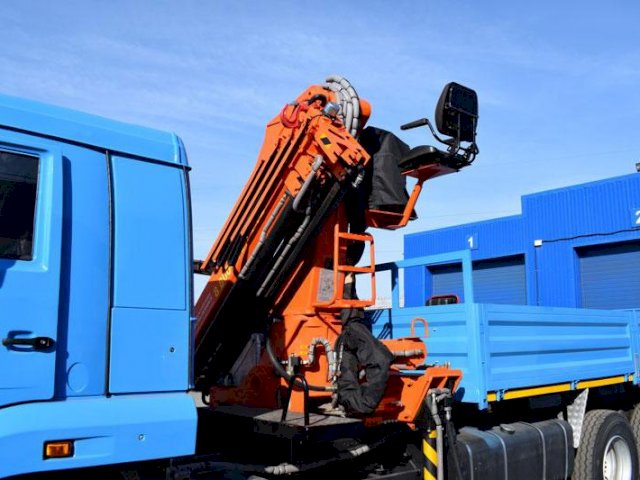 Фото №7: Бортовой КАМАЗ-65117-3010-48(A5) с КМУ АНТ 22-3 (64)