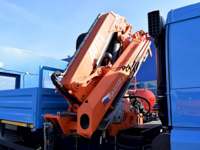 Фото №6: Бортовой КАМАЗ-65117-3010-48(A5) с КМУ АНТ 22-3 (64)