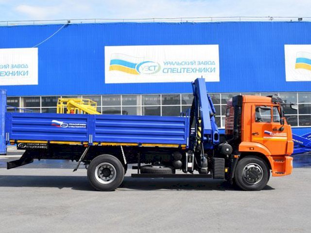Фото №14: Бортовой КАМАЗ 43253-3010-69(G5) с КМУ АНТ 8.5-2 (62)