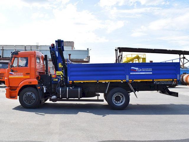 Фото №10: Бортовой КАМАЗ 43253-3010-69(G5) с КМУ АНТ 8.5-2 (62)