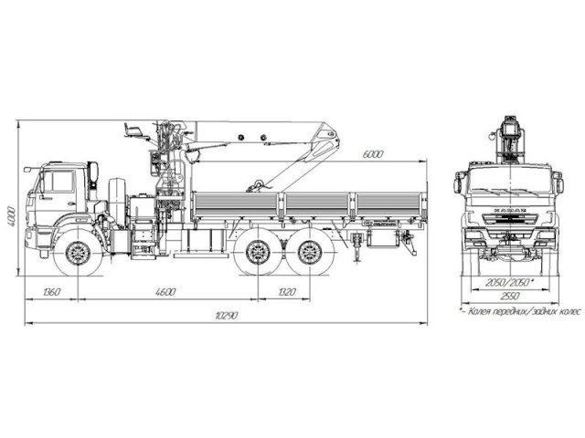Фото №12: Бортовой КАМАЗ-43118 с КМУ АНТ 27-1 (23)