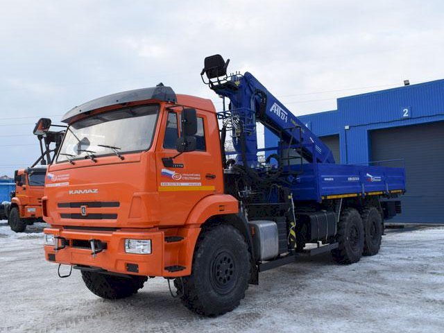 Фото №9: Бортовой КАМАЗ-43118 с КМУ АНТ 27-1 (23)