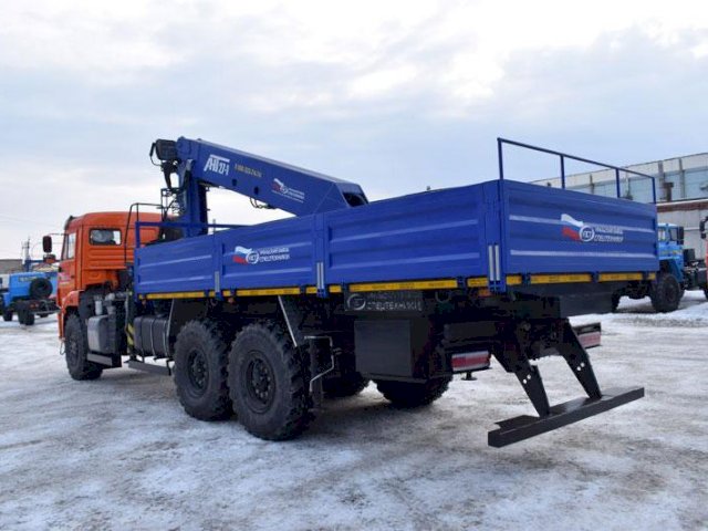 Фото №8: Бортовой КАМАЗ-43118 с КМУ АНТ 27-1 (23)