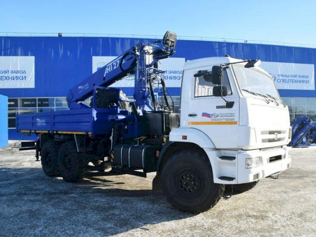 Фото №6: Бортовой КАМАЗ-43118 с КМУ АНТ 27-1 (23)