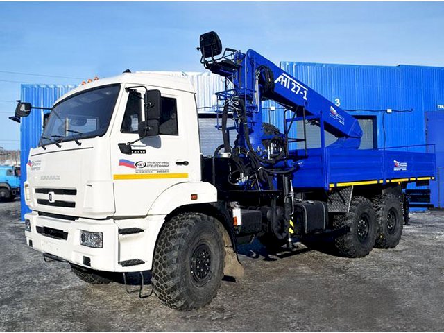 Фото №4: Бортовой КАМАЗ-43118 с КМУ АНТ 27-1 (23)