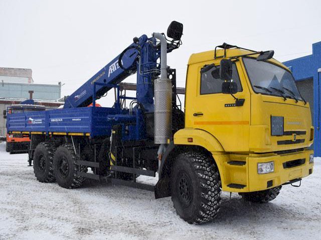 Фото №3: Бортовой КАМАЗ-43118 с КМУ АНТ 27-1 (23)