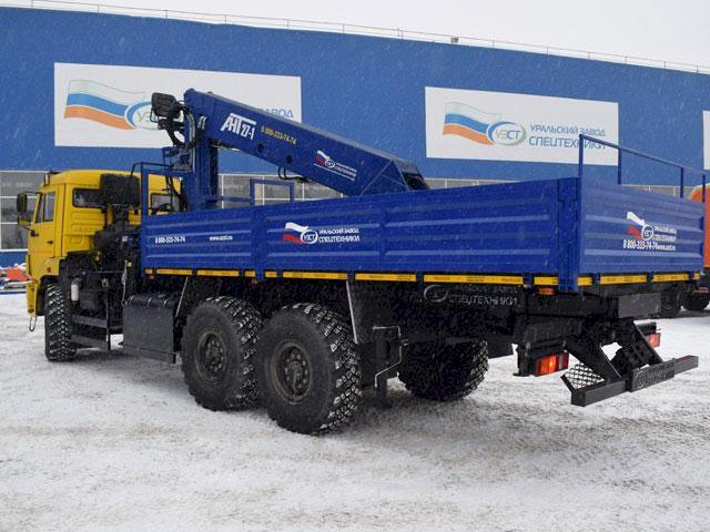 Фото №2: Бортовой КАМАЗ-43118 с КМУ АНТ 27-1 (23)