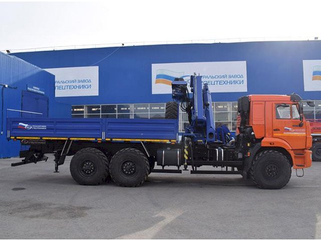 Фото №7: Бортовой КАМАЗ-43118 с КМУ АНТ АНТ 22-4 (46)