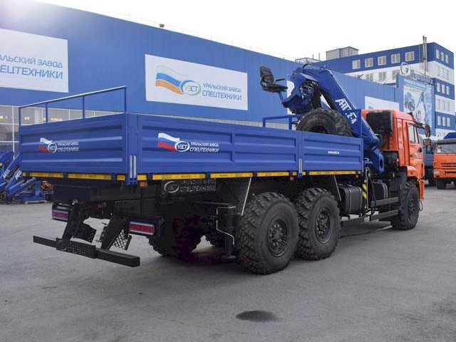 Фото №6: Бортовой КАМАЗ-43118 с КМУ АНТ АНТ 22-4 (46)