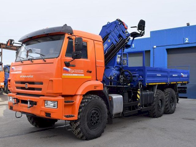 Фото №4: Бортовой КАМАЗ-43118 с КМУ АНТ АНТ 22-4 (46)