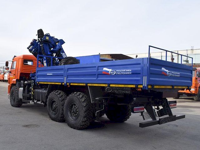 Фото №3: Бортовой КАМАЗ-43118 с КМУ АНТ АНТ 22-4 (46)