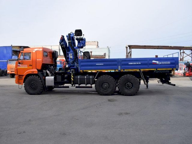 Фото №2: Бортовой КАМАЗ-43118 с КМУ АНТ АНТ 22-4 (46)