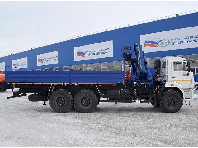 Фото №8: Бортовой КАМАЗ-43118 с КМУ АНТ АНТ 22-2