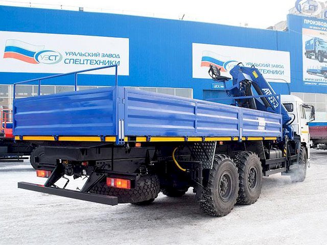 Фото №7: Бортовой КАМАЗ-43118 с КМУ АНТ АНТ 22-2