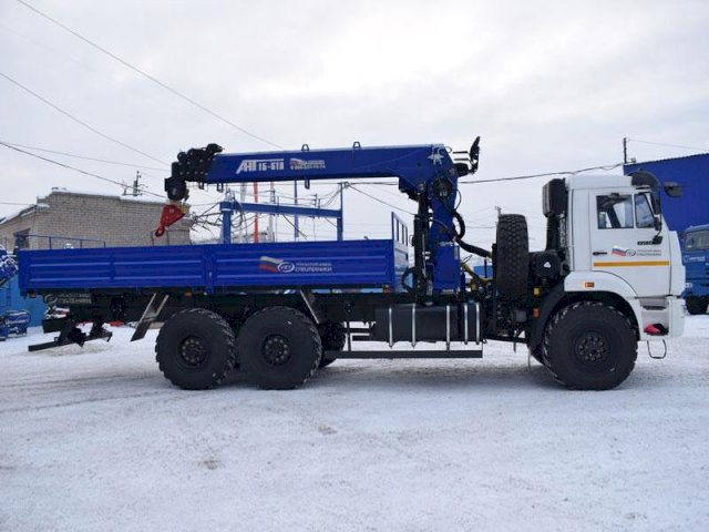 Фото №7: Бортовой КАМАЗ-43118 с КМУ АНТ АНТ 15-5ТЛ (36)