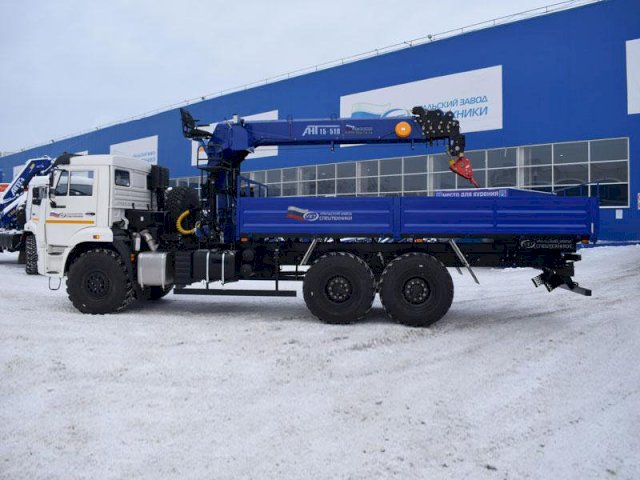 Фото №2: Бортовой КАМАЗ-43118 с КМУ АНТ АНТ 15-5ТЛ (36)