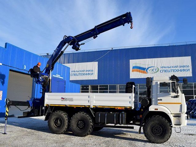 Фото №2: Бортовой КАМАЗ-43118-3027-50 с КМУ АНТ 12-4