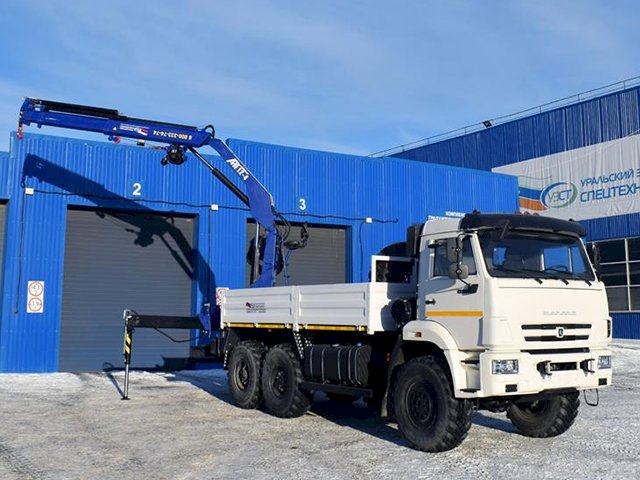 Фото №19: Бортовой КАМАЗ-43118-3027-50 с КМУ АНТ 12-4 (42)