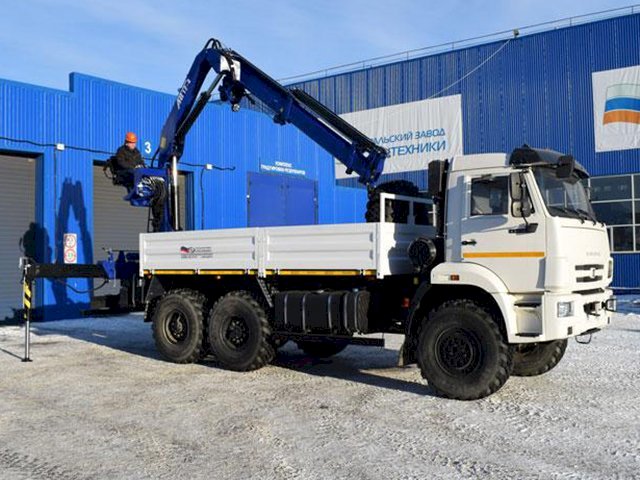 Фото №17: Бортовой КАМАЗ-43118-3027-50 с КМУ АНТ 12-4 (42)