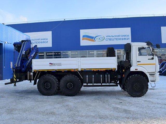 Фото №16: Бортовой КАМАЗ-43118-3027-50 с КМУ АНТ 12-4 (42)