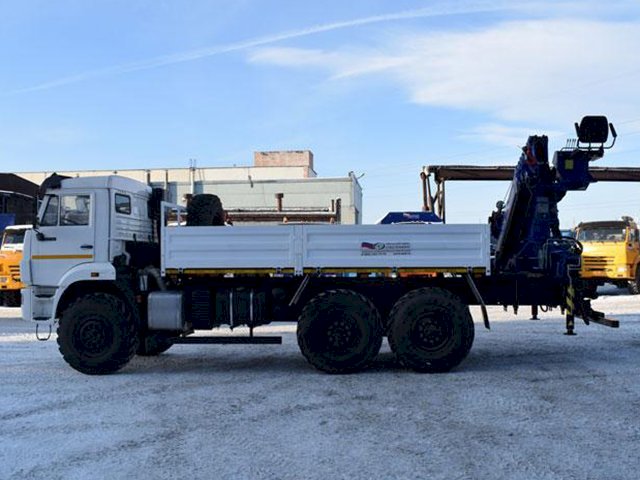 Фото №12: Бортовой КАМАЗ-43118-3027-50 с КМУ АНТ 12-4 (42)