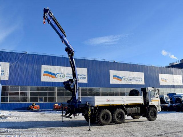 Фото №11: Бортовой КАМАЗ-43118-3027-50 с КМУ АНТ 12-4 (42)