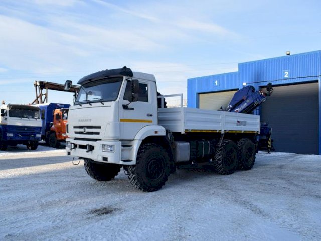 Фото №10: Бортовой КАМАЗ-43118-3027-50 с КМУ АНТ 12-4 (42)