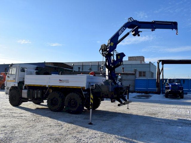 Фото №9: Бортовой КАМАЗ-43118-3027-50 с КМУ АНТ 12-4 (42)