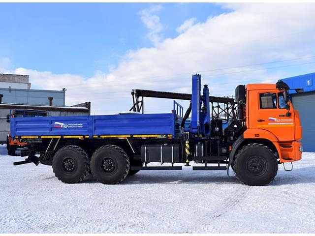 Фото №7: Бортовой КАМАЗ-43118-3027-50 с КМУ АНТ 12-2 (52)