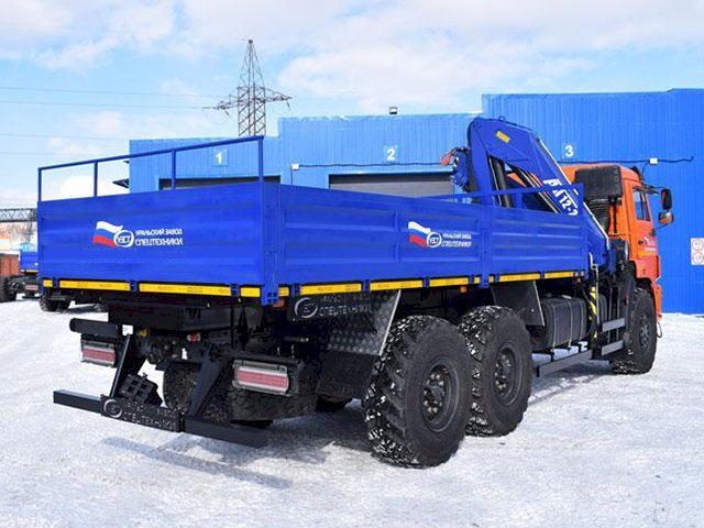 Фото №6: Бортовой КАМАЗ-43118-3027-50 с КМУ АНТ 12-2 (52)