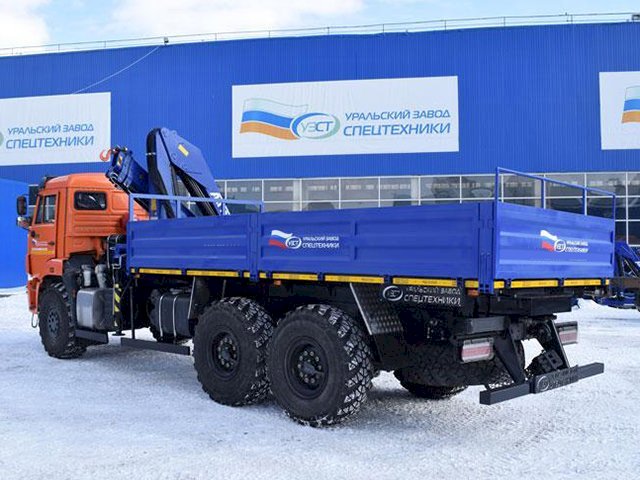 Фото №4: Бортовой КАМАЗ-43118-3027-50 с КМУ АНТ 12-2 (52)