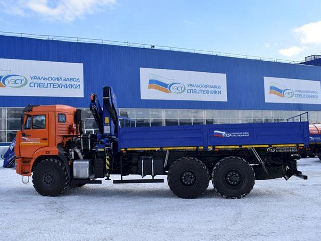 Фото №3: Бортовой КАМАЗ-43118-3027-50 с КМУ АНТ 12-2 (52)
