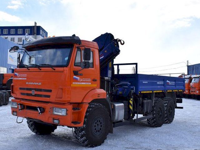 Фото №2: Бортовой КАМАЗ-43118-3027-50 с КМУ АНТ 12-2 (52)