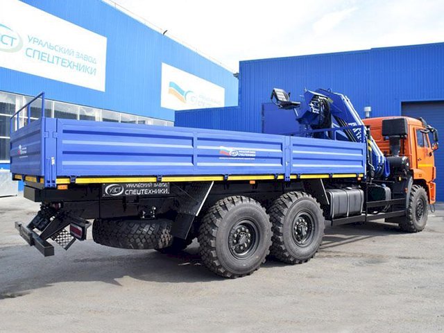 Фото №8: Бортовой КАМАЗ-43118-3027-50 с КМУ АНТ 12-2 (30)