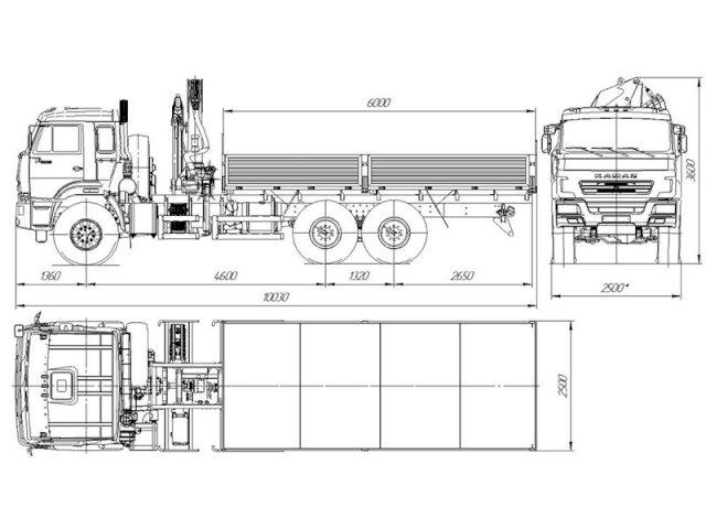 Фото №8: Бортовой КАМАЗ-43118-3027-50 с КМУ АНТ 12-2 (11)