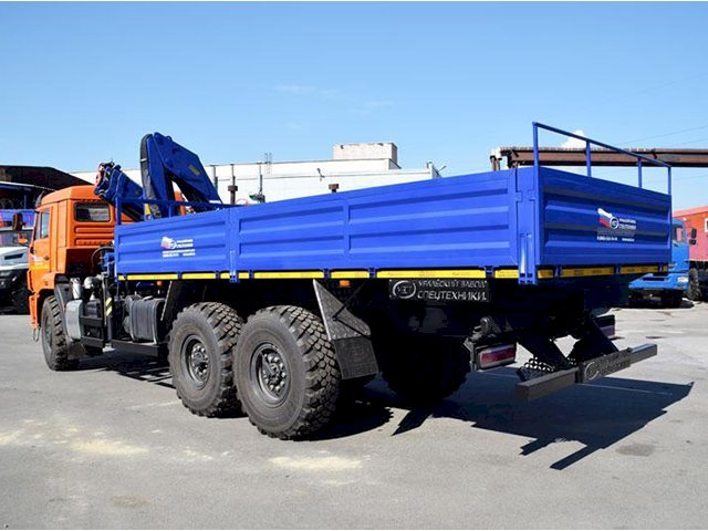 Фото №3: Бортовой КАМАЗ-43118-3027-50 с КМУ АНТ 12-2 (11)