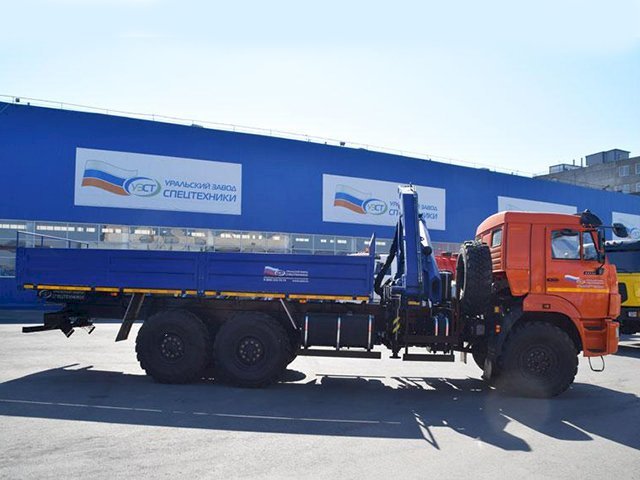 Фото №2: Бортовой КАМАЗ-43118-3027-50 с КМУ АНТ 12-2 (11)