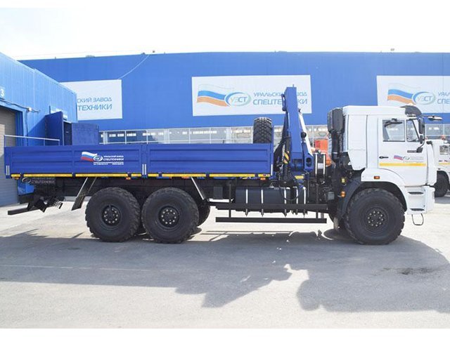 Фото №8: Бортовой КАМАЗ-43118-3027-50 с КМУ АНТ 8.5-2 (34)