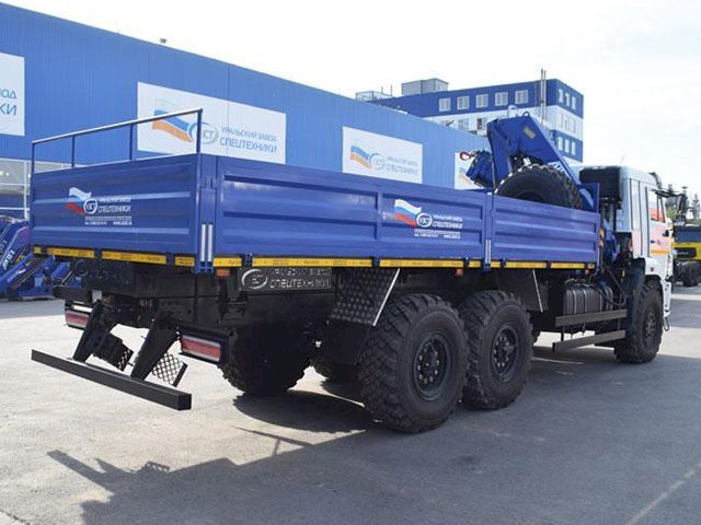 Фото №7: Бортовой КАМАЗ-43118-3027-50 с КМУ АНТ 8.5-2 (34)